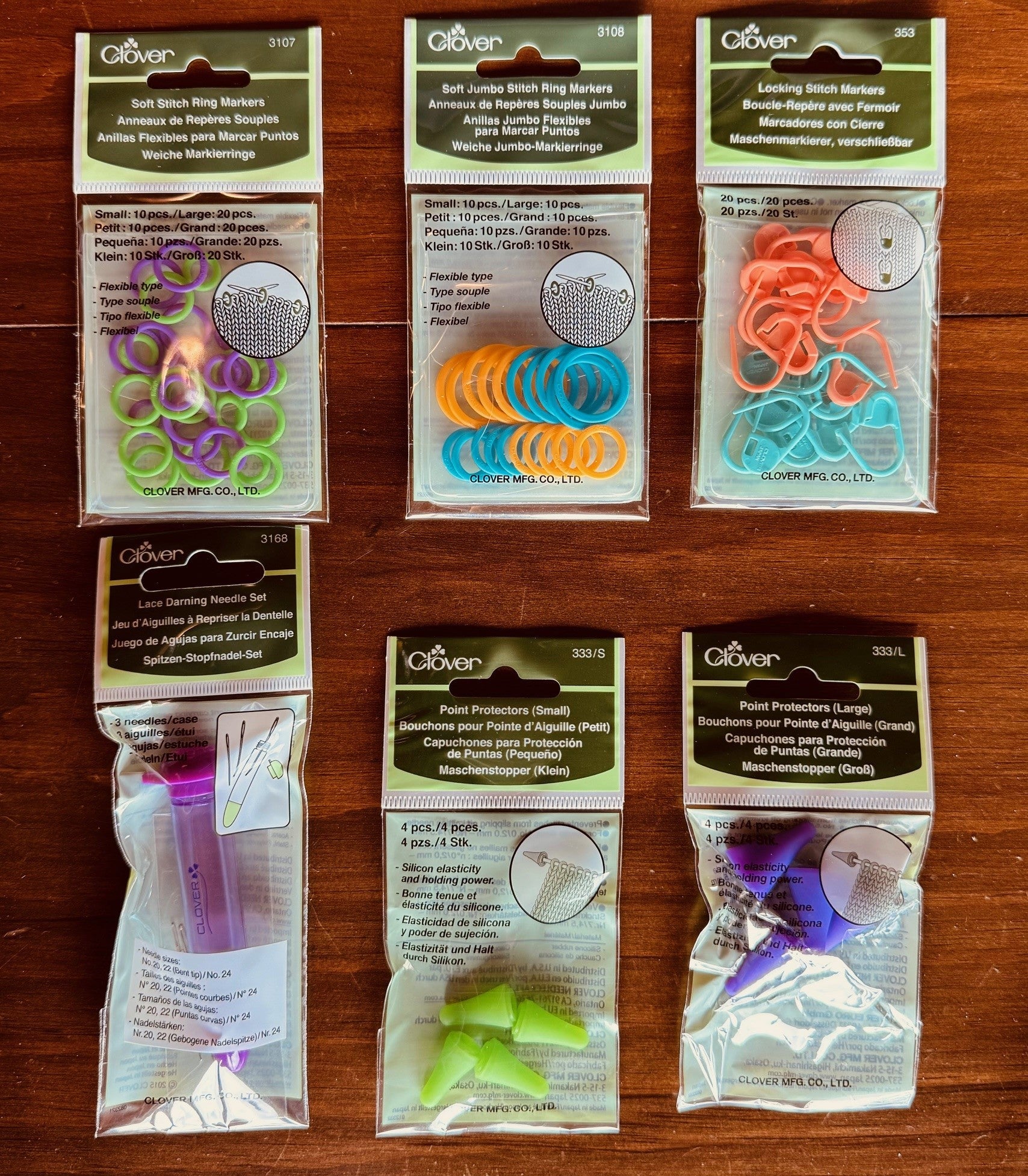 Clover Stitch Markers For Crocheting Clover Locking Stitch Marker - Michigan Fine Yarns Clover Usa