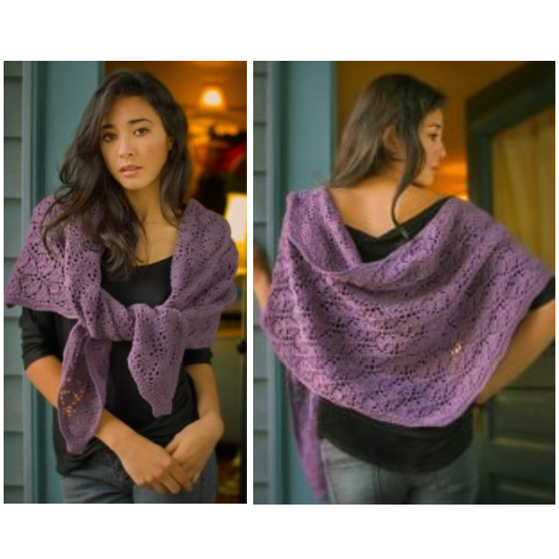 Imperial Yarn - Denali Feather Shawl Kit