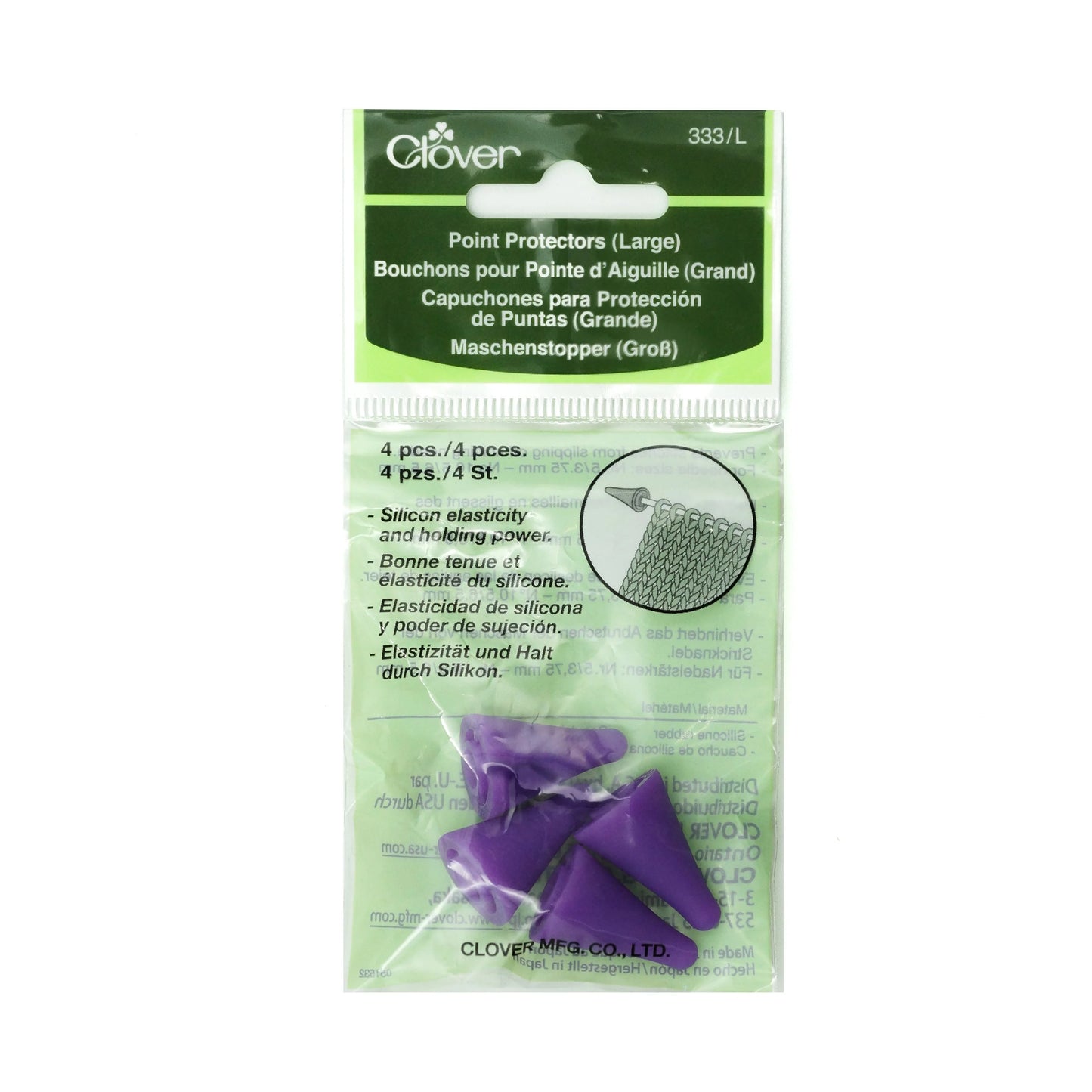 LOVermont Yarns Clover Large Point Protectors