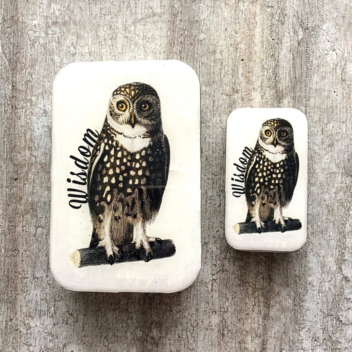 LOVermont Yarns Firefly Notes Wise Owl Notions Tins