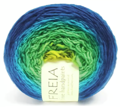 Freia Fine Handpaints - Shawl Ball, Single-Ply Fingering Weight, 100% US Merino Wool