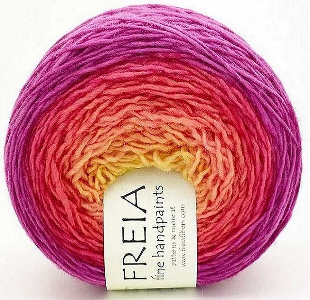LOVermont Yarns Freia Shawl Ball Junkanoo 100% Merino