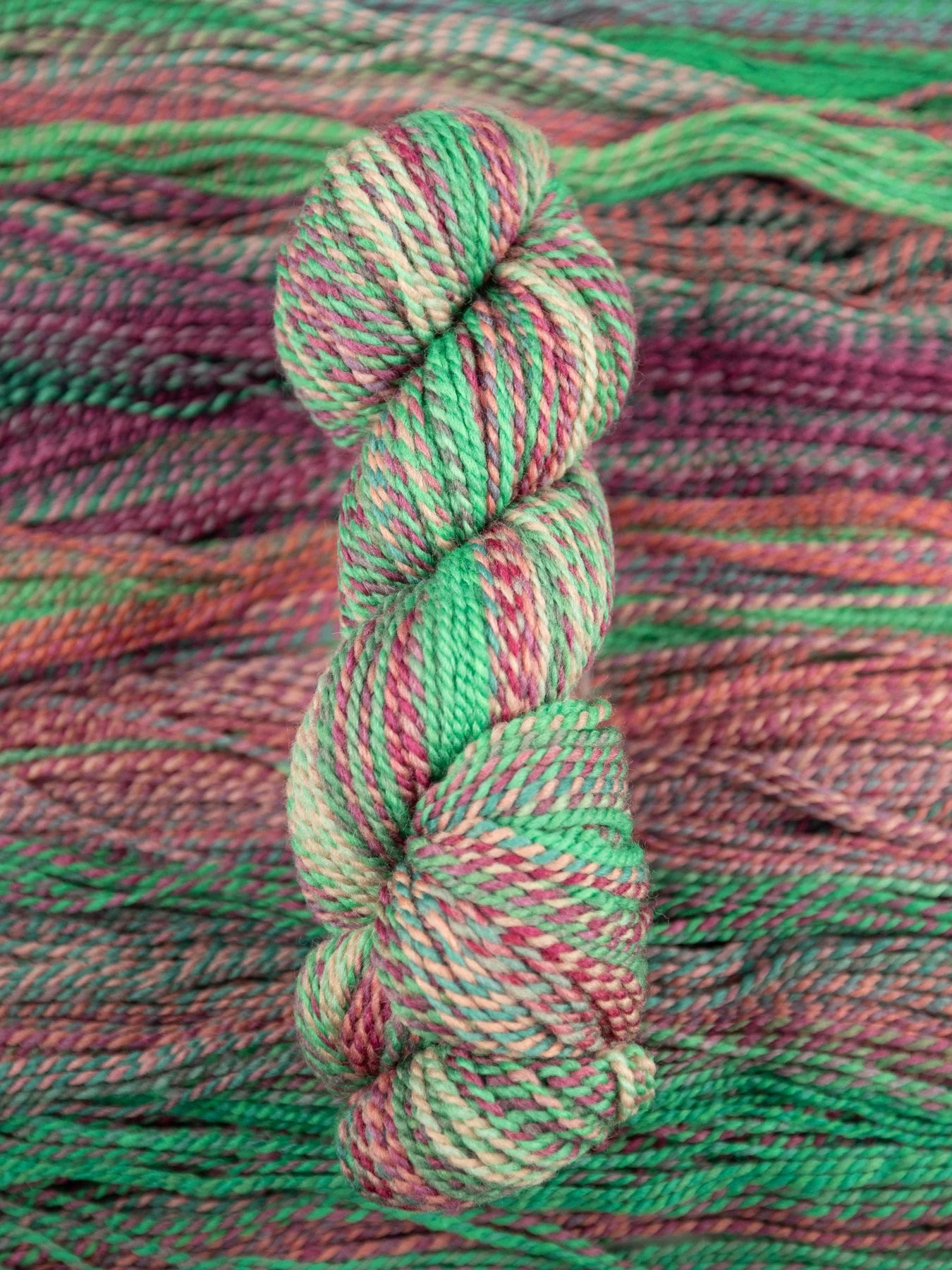 LOVermont Yarns JFM Making Tracks Winterberry 100% US Wool