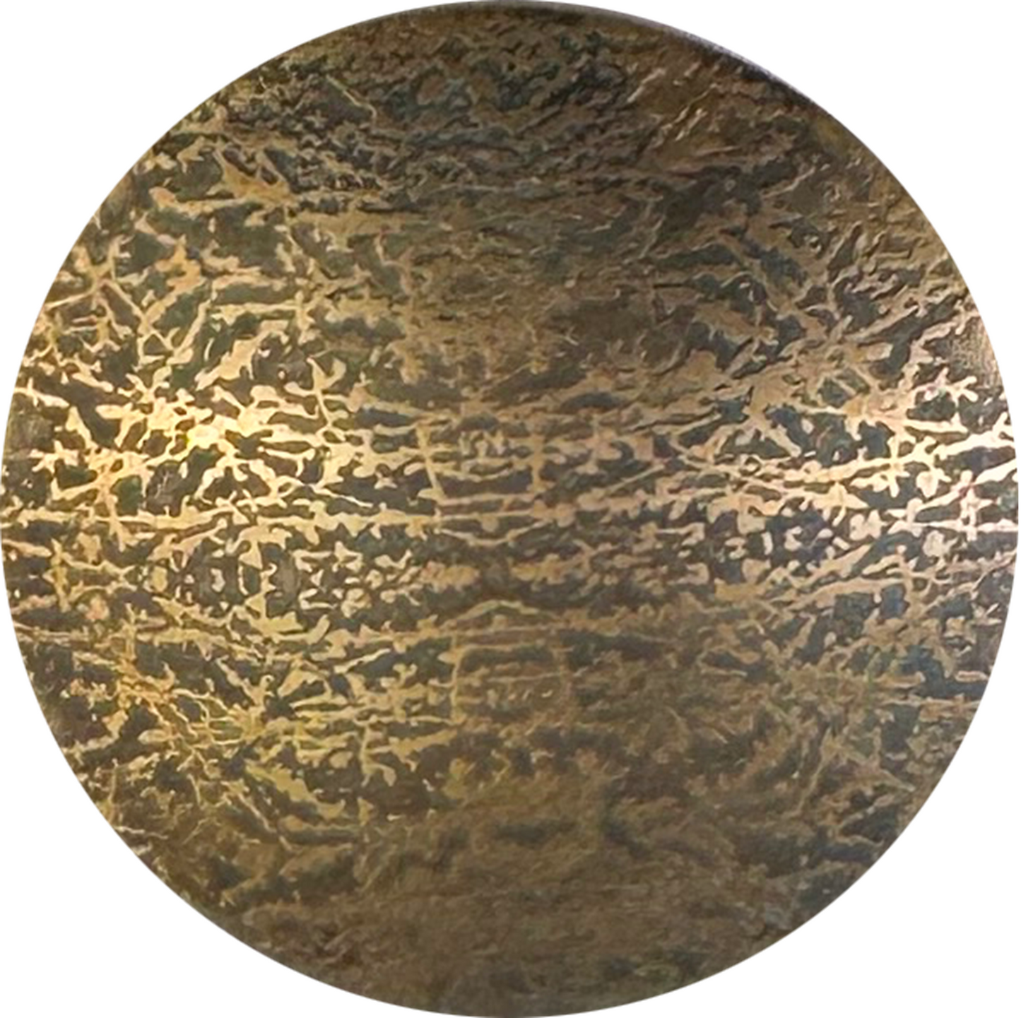 Wandering Dog Metal Art - Handmade Brass Buttons