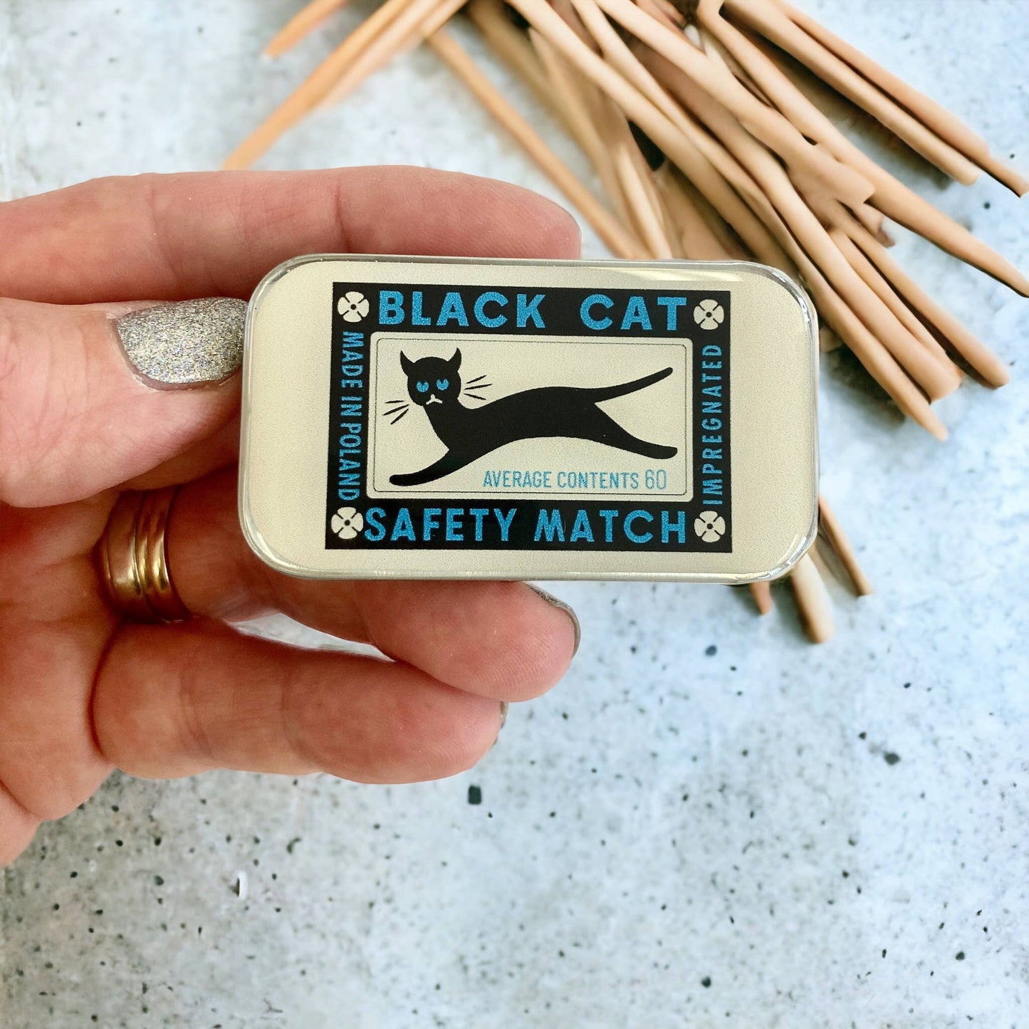 Firefly Notes - Black Cat Notions Tin