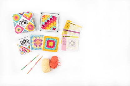 Granny Square Card Deck, 50 Colorful 4x4in Cards
