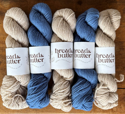 Bread & Butter - Pretzel, DK Weight, 100% US Merino Wool