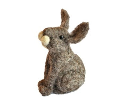Bunny Needle Felting Kit for Advanced Beginners