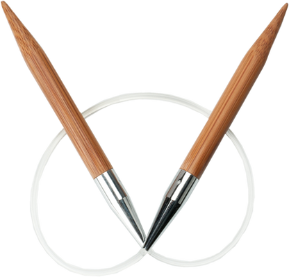 ChiaoGoo - Premium Bamboo 9" Circular Needles