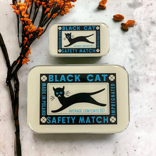 LOVermont Yarns Firelfy Notes Black Cat Notions Tins