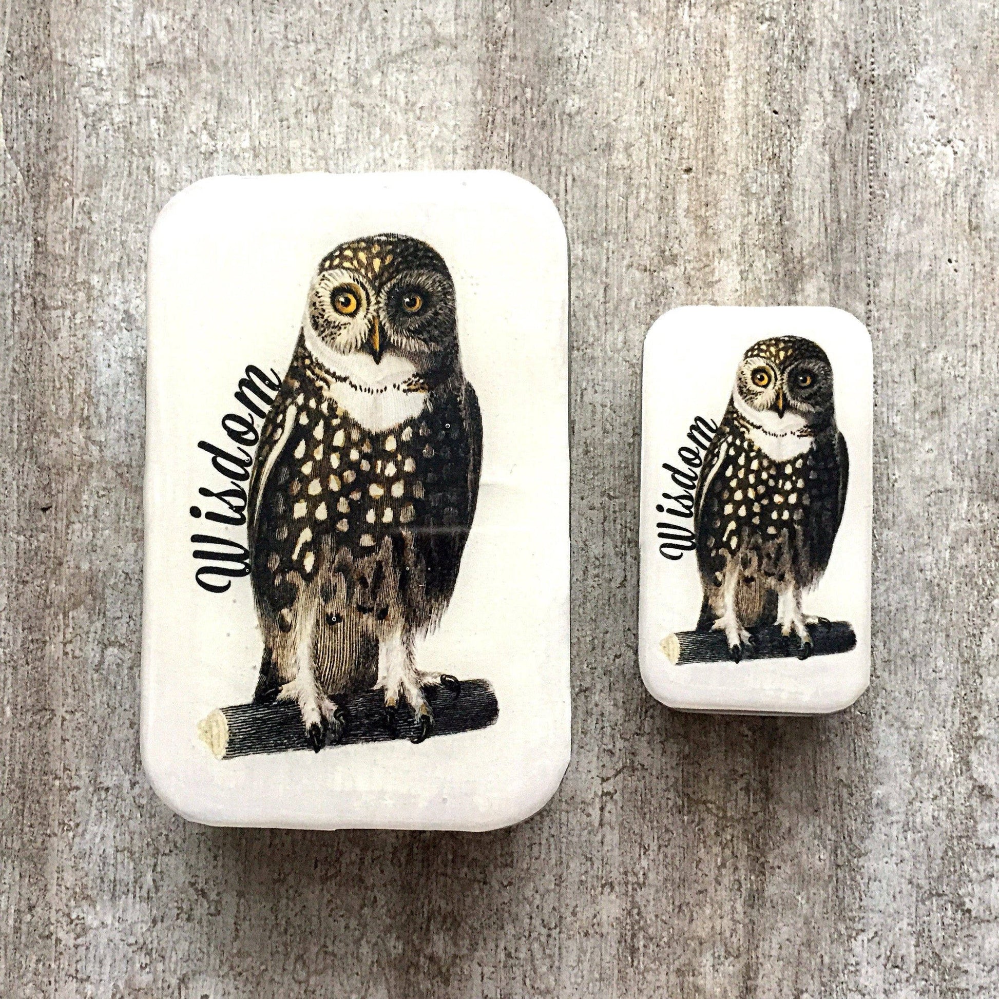 LOVermont Yarns Firefly Notes Wise Owl Notions Tins