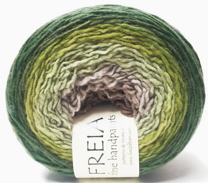 Freia Fine Handpaints - Shawl Ball, Single-Ply Fingering Weight, 100% US Merino Wool