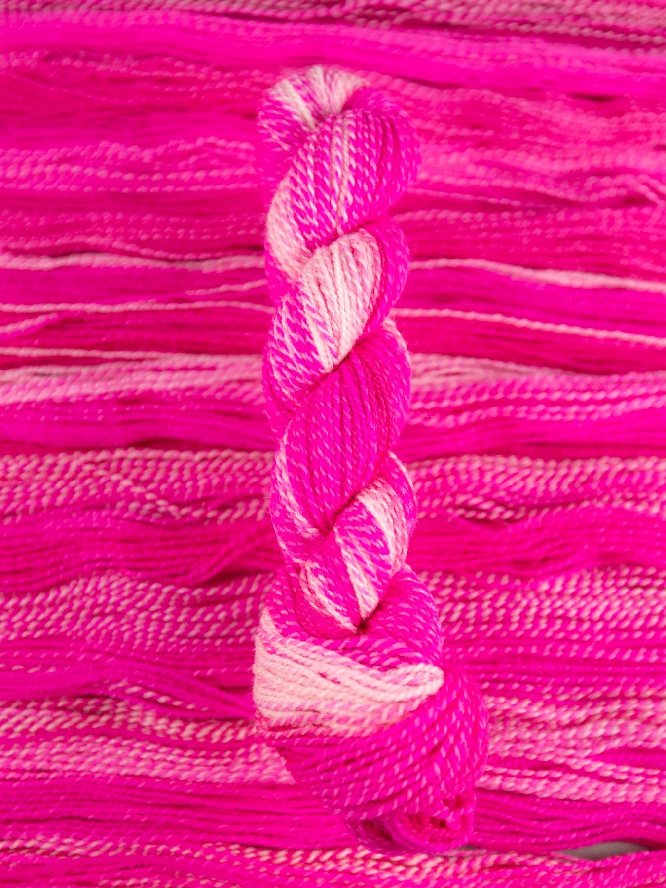 LOVermont Yarns JFM Making Tracks LITE Pink Pony Club 100% US Wool