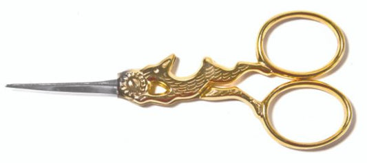 LOVermont Yarns 4" Rabbit Scissors Tooltron Made in Italy Vertical
