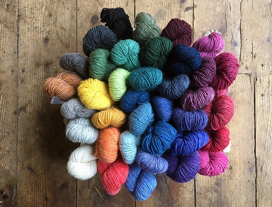 GMS - Mountain Mohair, Worsted Weight, 70% US Wool & 30% US Mohair