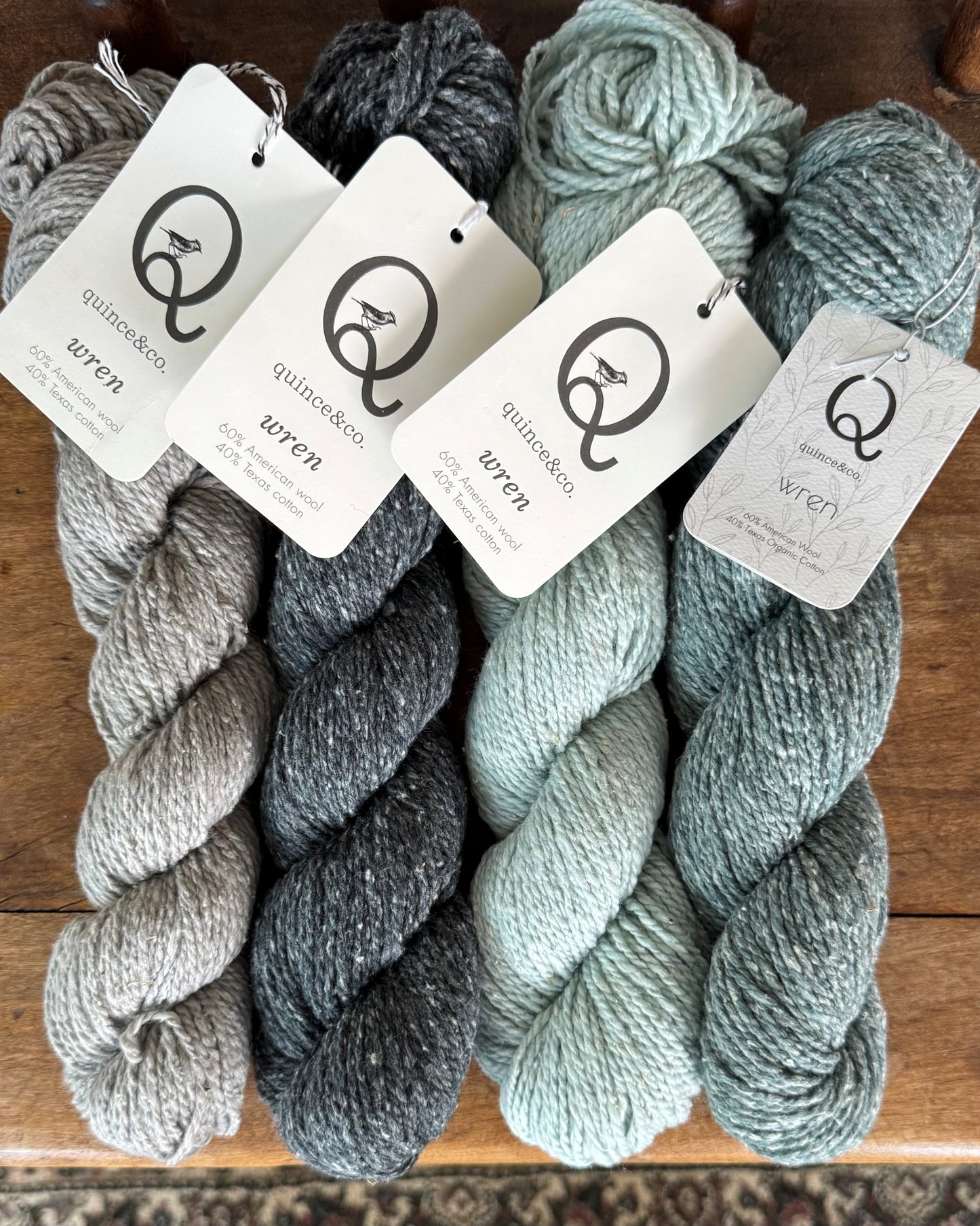 Quince & Co - Wren, DK Weight, 60% US Wool & 40% US Organic Cotton