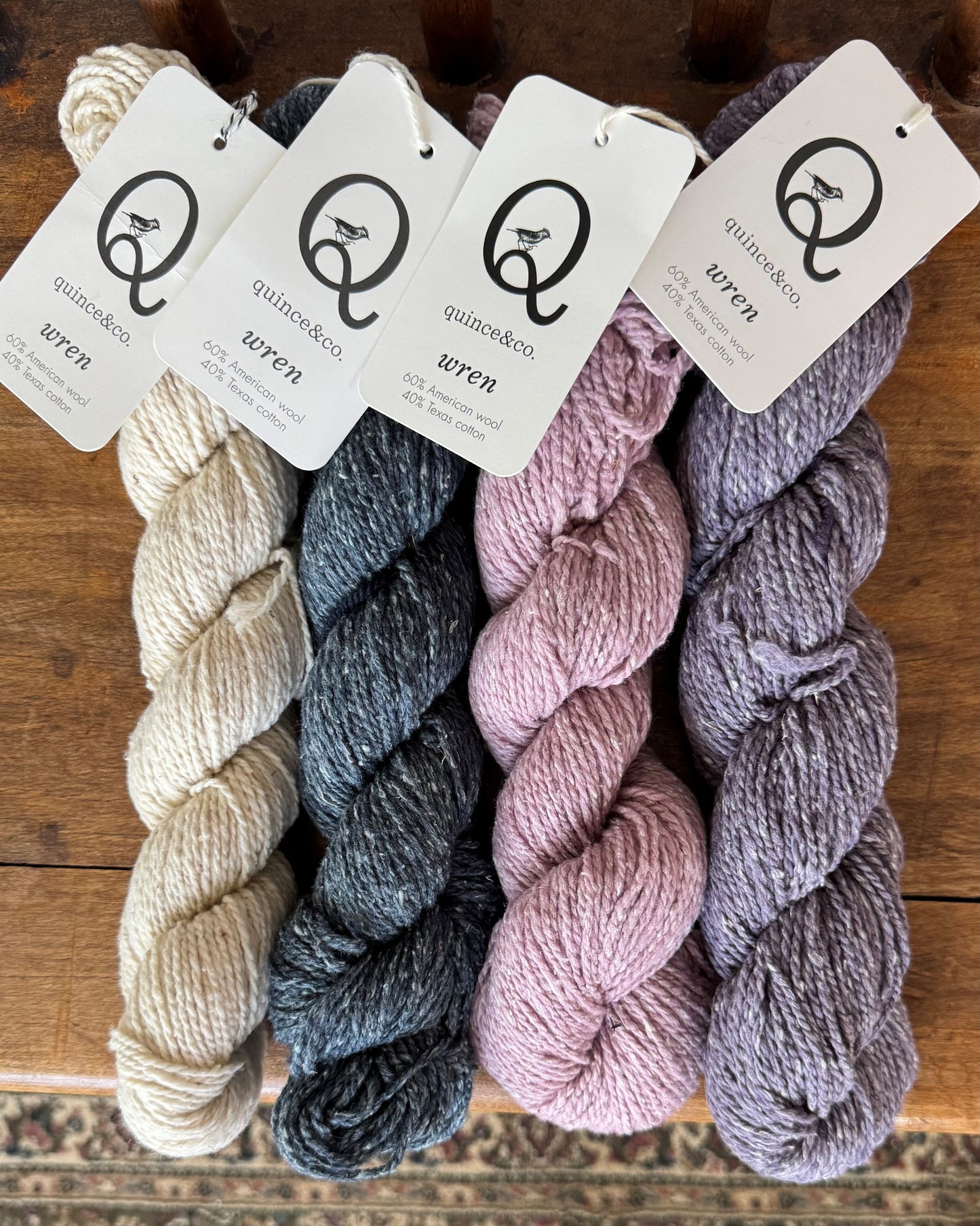 Quince & Co - Wren, DK Weight, 60% US Wool & 40% US Organic Cotton