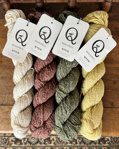Quince & Co - Wren, DK Weight, 60% US Wool & 40% US Organic Cotton