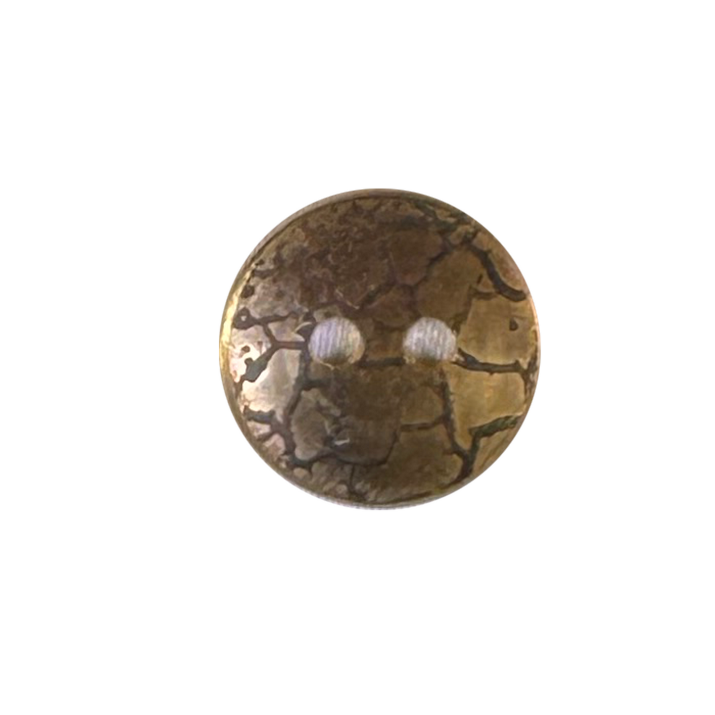 Wandering Dog Metal Art - Handmade Brass Buttons
