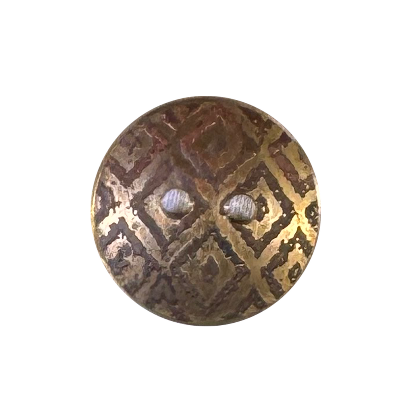 Wandering Dog Metal Art - Handmade Brass Buttons