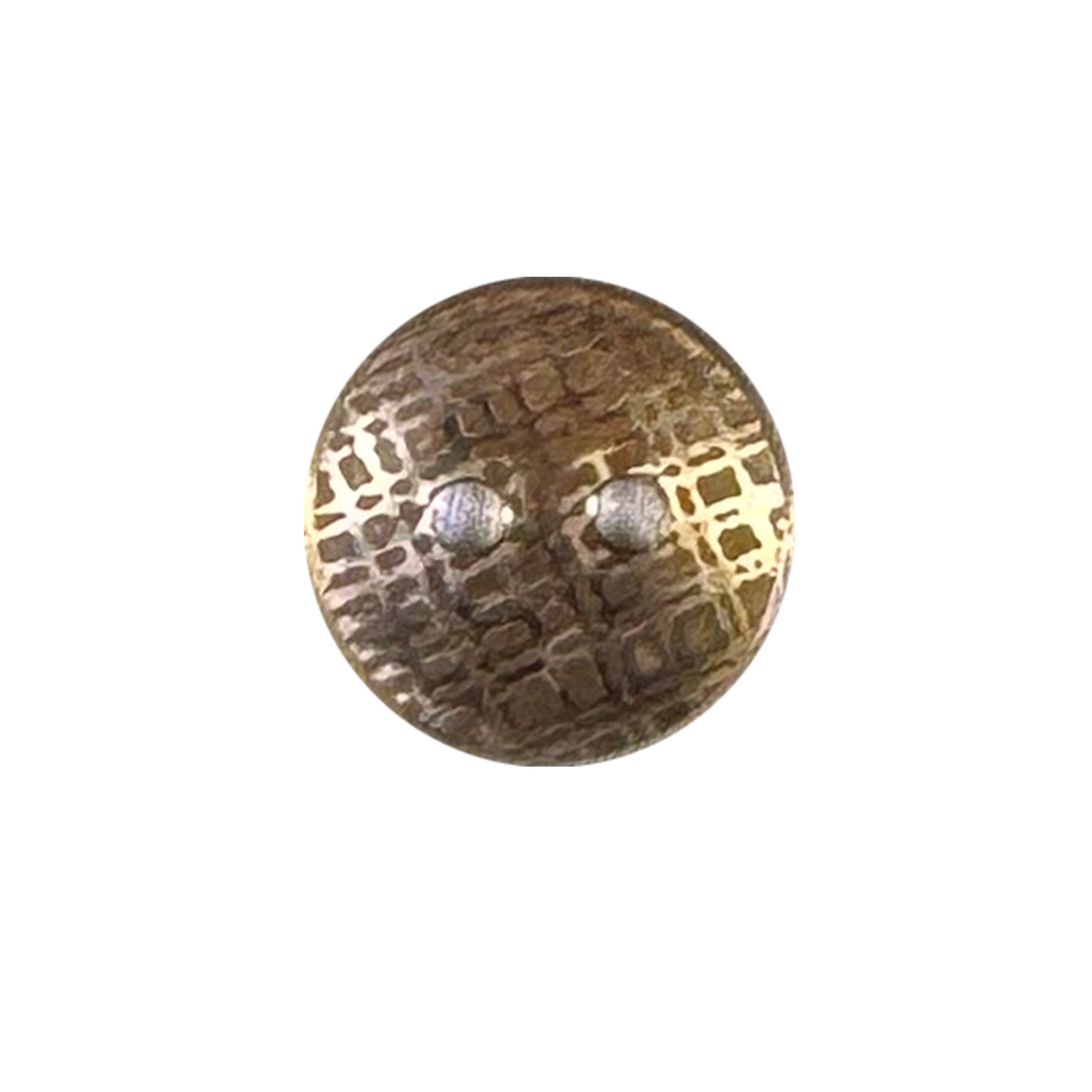 Wandering Dog Metal Art - Handmade Brass Buttons