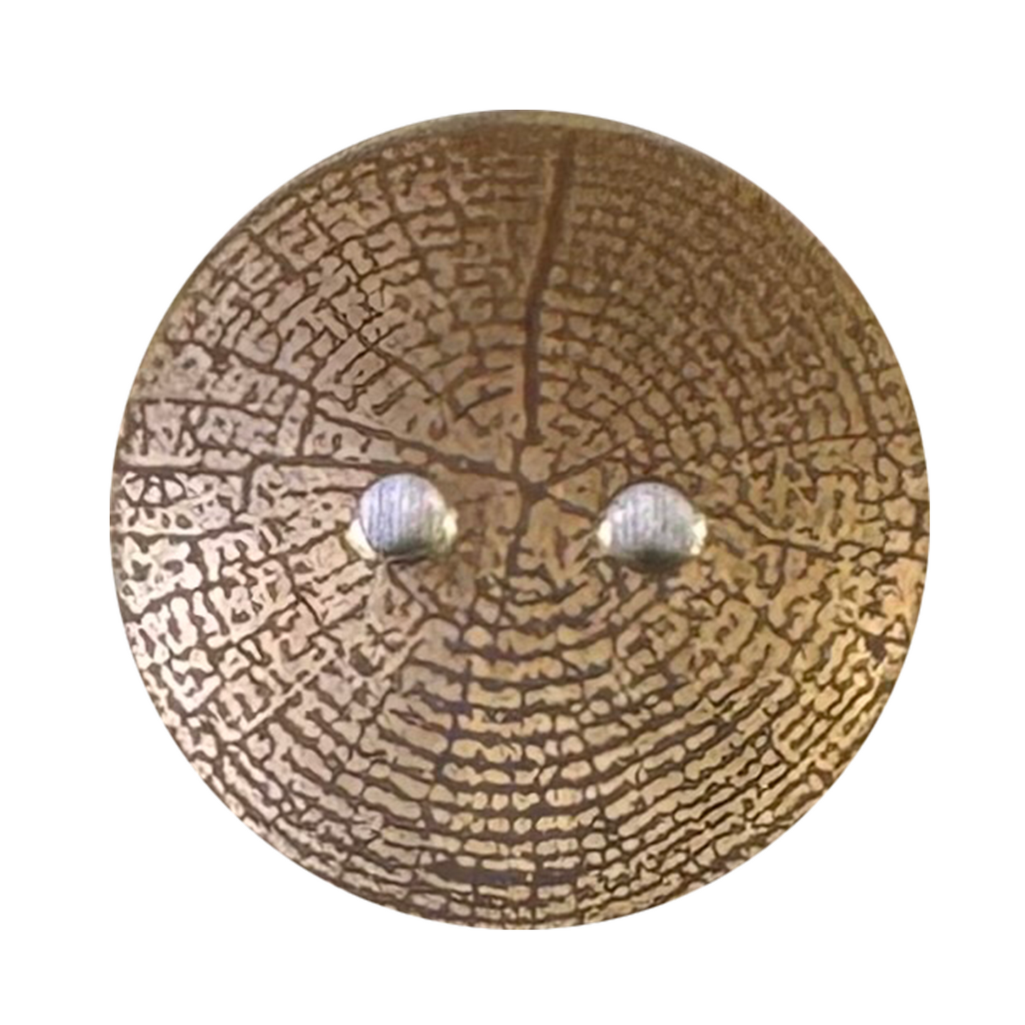 Wandering Dog Metal Art - Handmade Brass Buttons