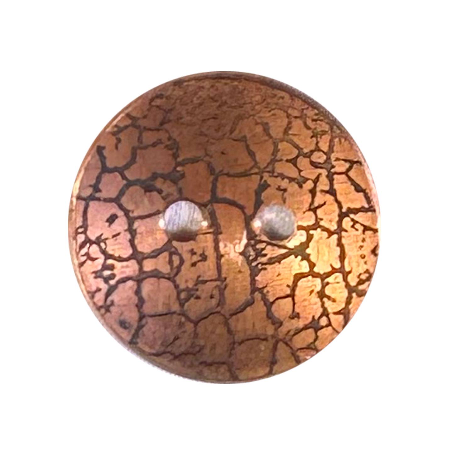 Wandering Dog Metal Art - Handmade Copper Buttons
